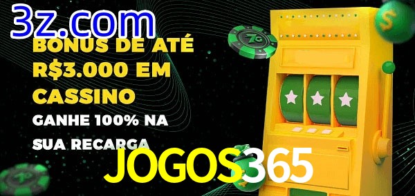 JOGOS365 melhor bônus de depósito