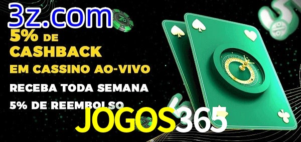 Promoções do cassino ao Vivo JOGOS365